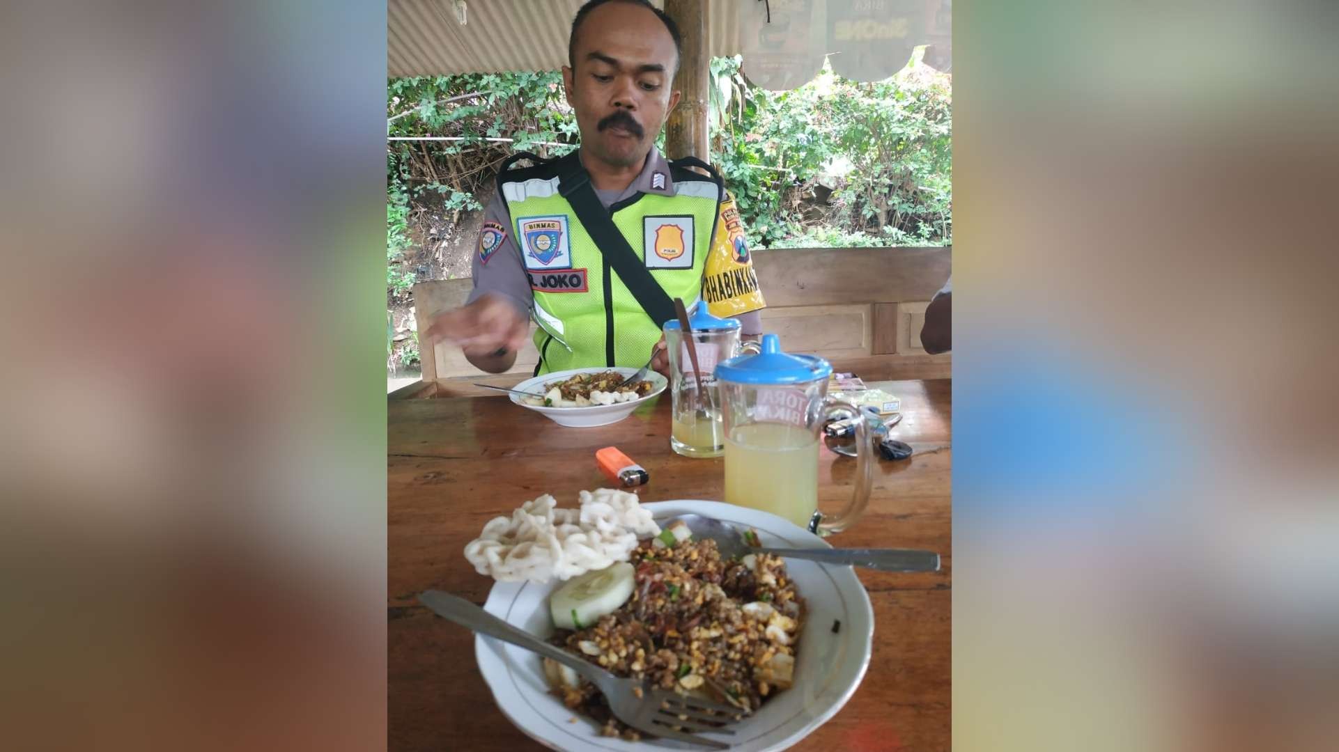 Nasi tiwul goreng khas Sumber Podang, Kecamatan Semen, Kabupaten Kediri, Jawa Timur. (Foto: Fendi Lesmana/Ngopibareng.id)