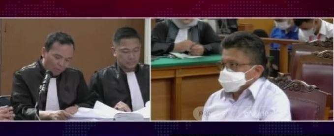 Mantan Kadiv Propam Polri, Ferdy Sambo dituntut penjara seumur hidup oleh jaksa Pengadilan Negeri Jakarta Selatan, Selasa 17 Januari 2023. (Foto: Tangkapan layar)