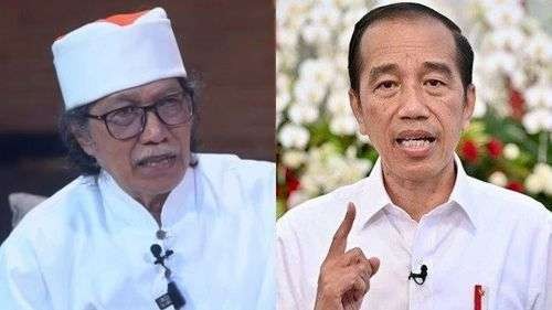 Cak Nun minta maaf video viral Presiden Jokowi Firaun, Gibran Rakabuming sebut keluarga santai sudah memaafkan. (Foto: Kolase/Instagram)