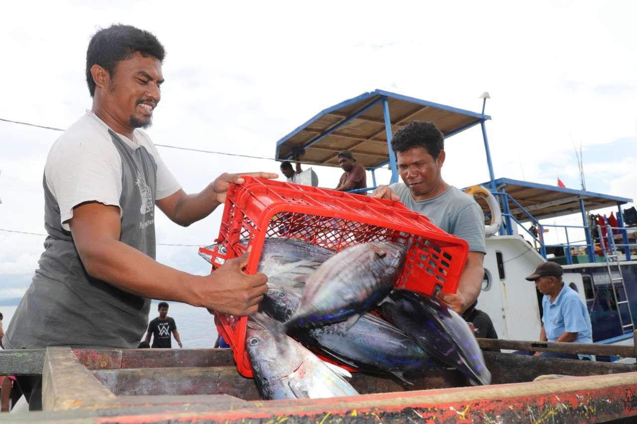 Ikan segar tangkapan nelayan. (Foto: dok.kkp)