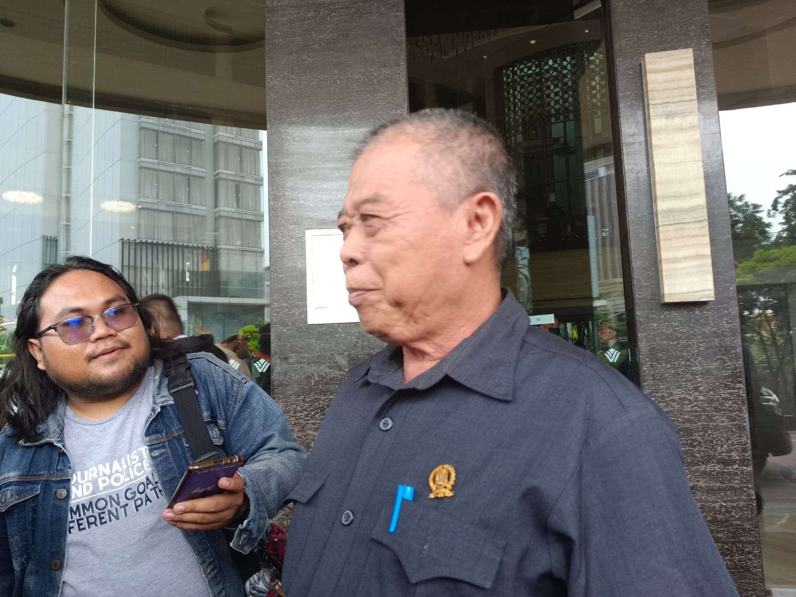 Ketua DPRD Jatim, Kusnadi usai kegiatan di Surabaya, Selasa 24 Januari 2023. (Foto: Tangkapan Layar)