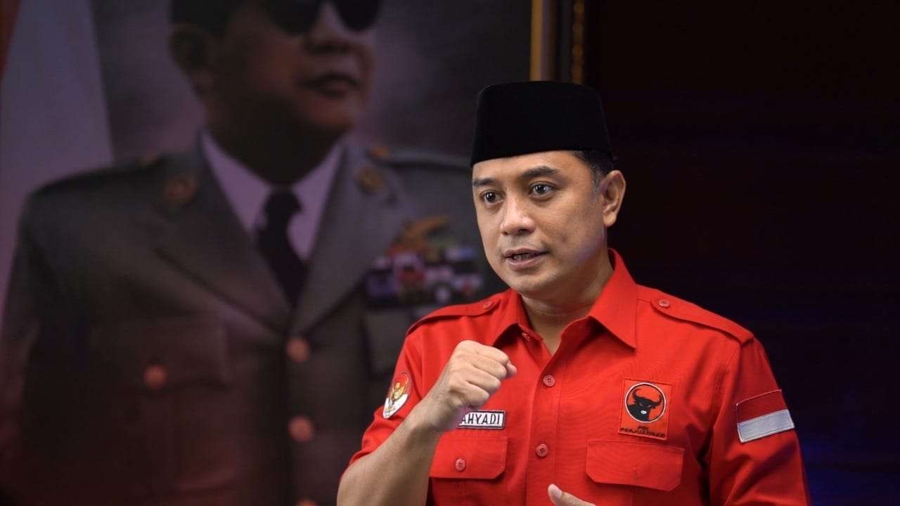 Walikota Surabaya, Eri Cahyadi dijadwalkan menghadiri istiqhosah PDIP Jatim. (Foto: Istimewa)