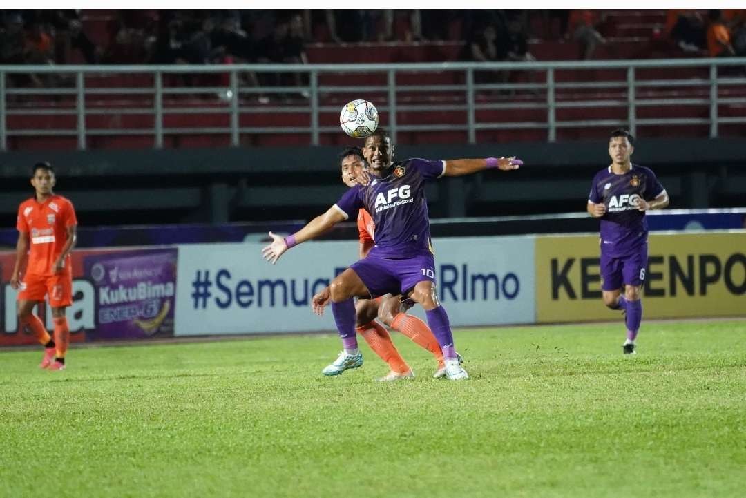Persik Kediri harus mengakui keunggulan tuan rumah Borneo FC dengan skor 0-2. (Foto: Media Officer Persik)