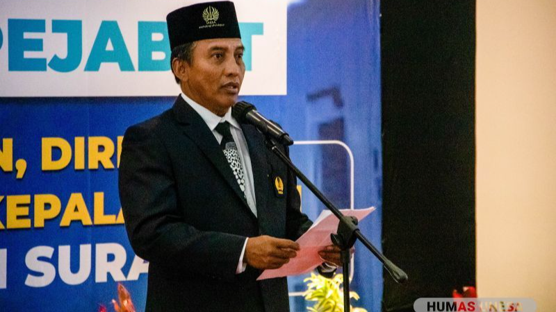 Rektor Universitas Negeri Surabaya (UNESA) Prof. Dr. Nurhasan, M.Kes. (Foto: Humas UNESA)