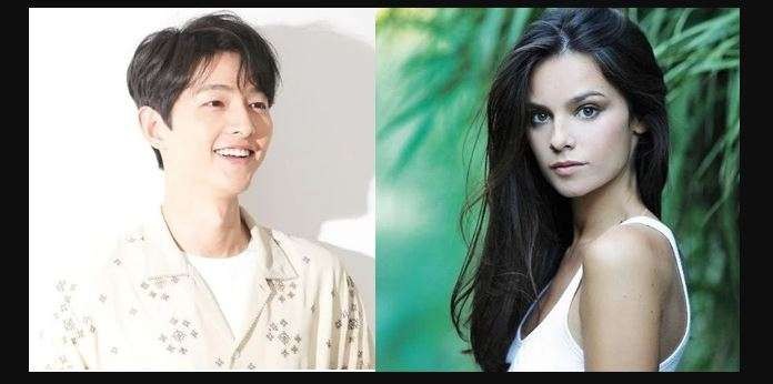 Pasangan aktor Song Joong-Ki dan Katy Louise Saunders. (Foto: hipwee)
