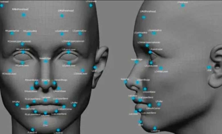 Ilustrasi teknologi pengenalan wajah. (Foto HO/NET)