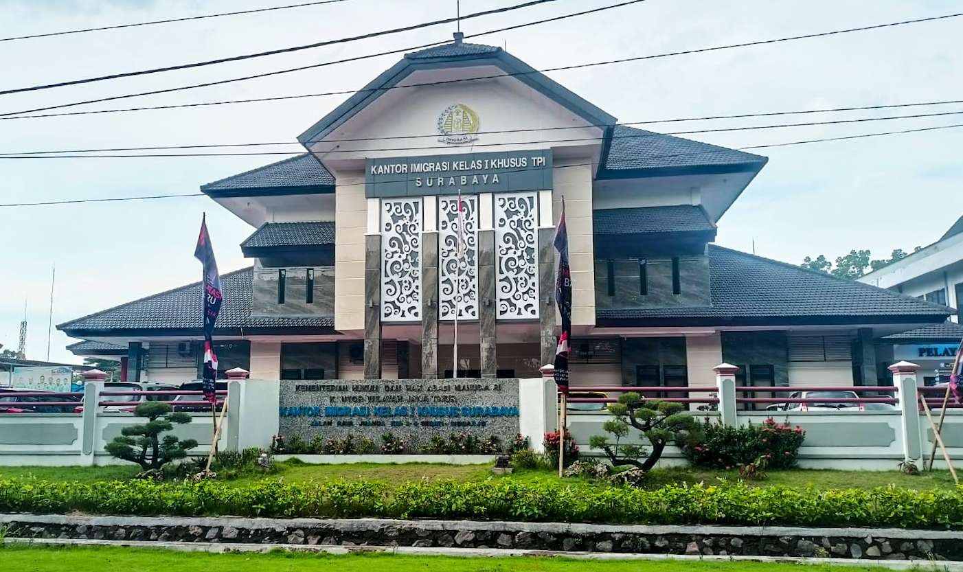 Kantor Imigrasi Kelas 1 Khusus Surabaya (Foto: Aini/Ngopibareng.id)