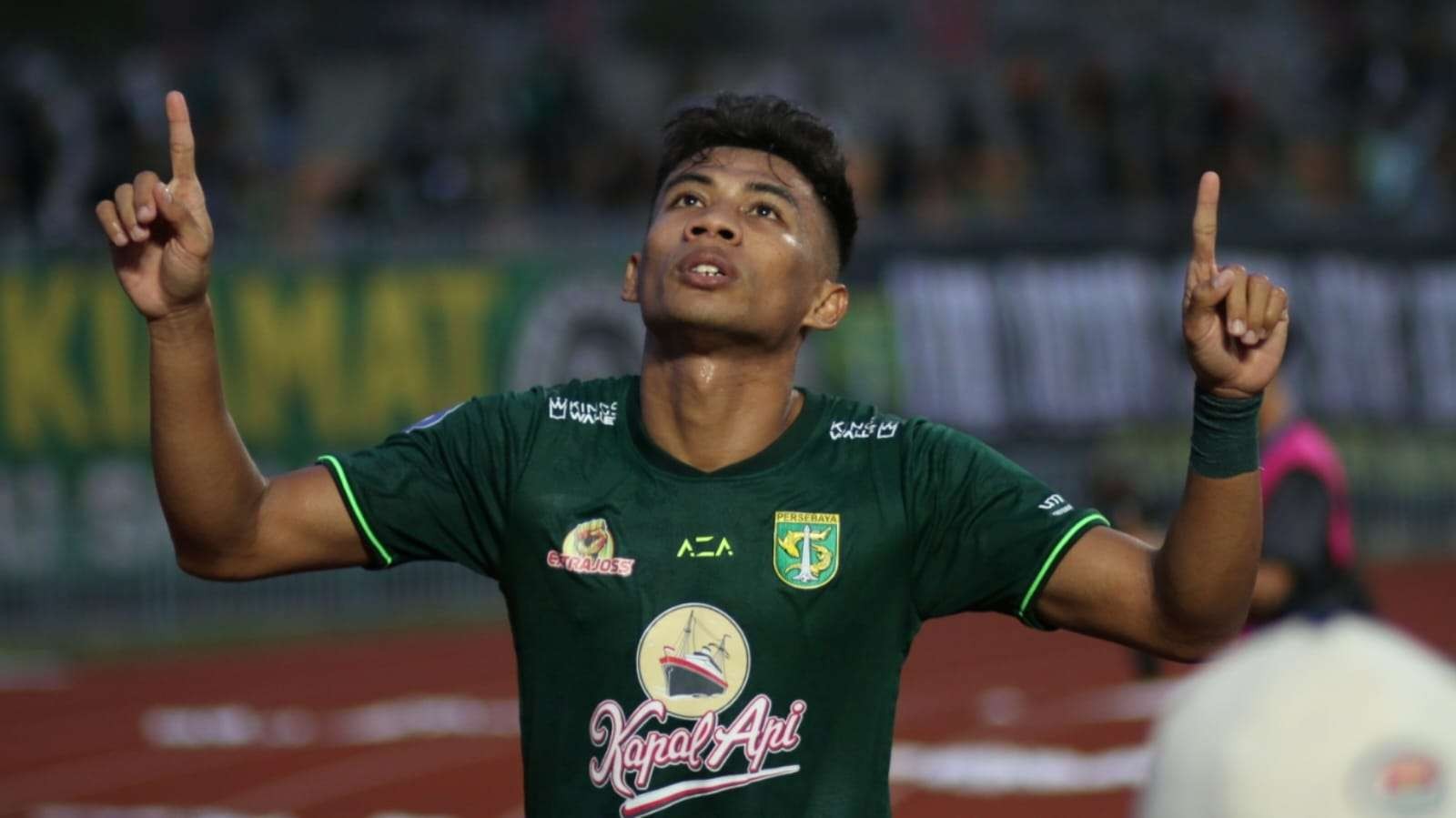 Ahmad Noviandani menjadi pahlawan Kemenangan Persebaya 3-2 atas Borneo FC. (Foto: Fariz Yarbo/Ngopibareng.id)