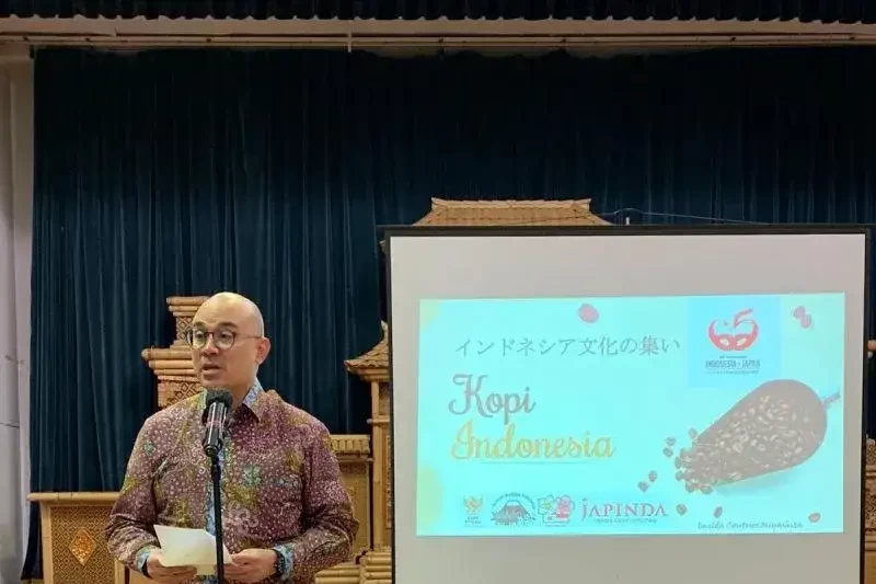 Kuasa Usaha Ad Interim (KUAI) KBRI Tokyo John T Boestami menekankan pentingnya bagi warga Indonesia dan warga Jepang memahami budaya. (Foto: Dokumentasi KBRI Tokyo)