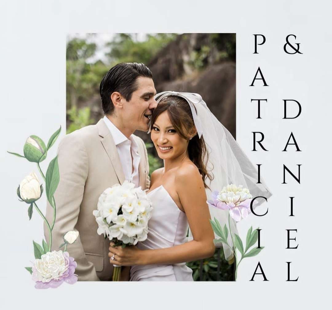 Patricia Gouw resmi menikah dengan kekasih bulenya, Daniel B Bertoli. (Foto: Instagram)