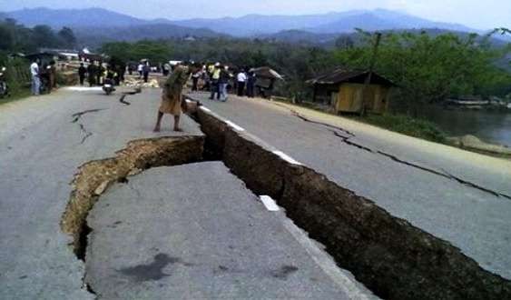 Gempa bumi di Kota Jayapura, Papua, pada Kamis 9 Februari 2023. (Foto: dok nasionalisme.co)