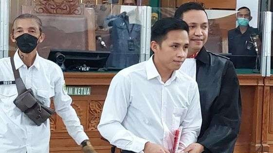 Bharada Richard Eliezer Pudihan Lumiu alias Bharada E  yang akan menghadapi sidang vonis di Pengadilan Negeri Jakarta Selatan Rabu 15 Februari 2023. (Foto: cnnindonesia)