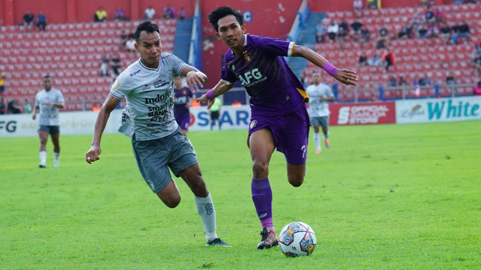 Yusuf Meilana, salah satu pilar Persik alami cedera usai laga lawan Bali United. (Foto: Media Officer Persik)