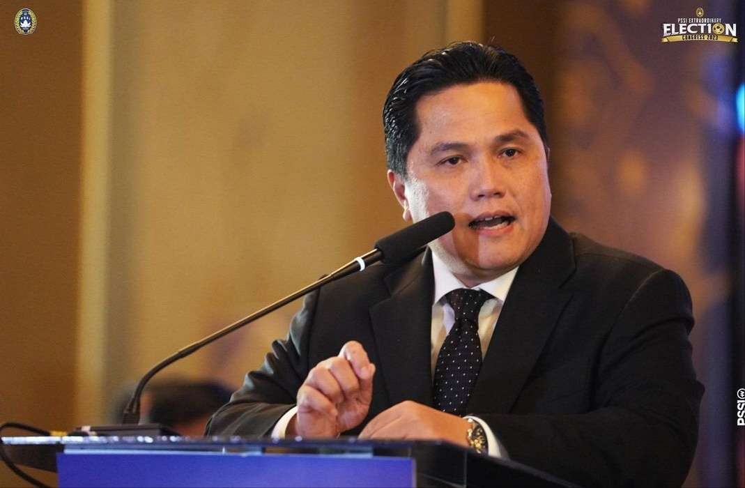 Menteri BUMN Erick Thohir menjabat Ketua Umum PSSI periode 2023-2027. (Foto: Instagram@erickthohir)