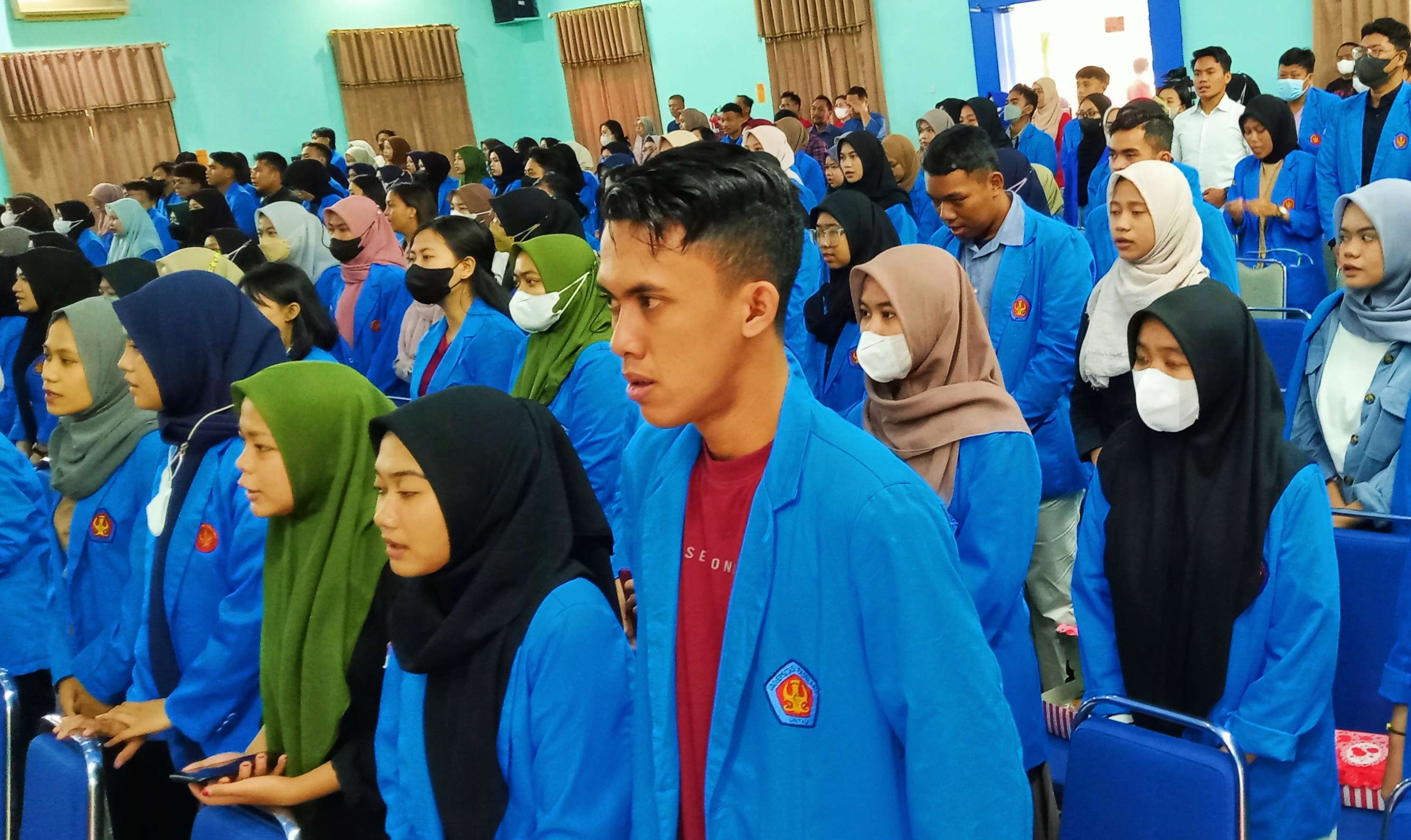 Mahasiswa Program PKM Untad akan diterjunkan ke sekolah jenjang SD dan SMP di wilayah Sulawesi Tengah, mulai 20 Februari 2023. (Foto: Asmanu Sudjarso/Ngopibareng.id)