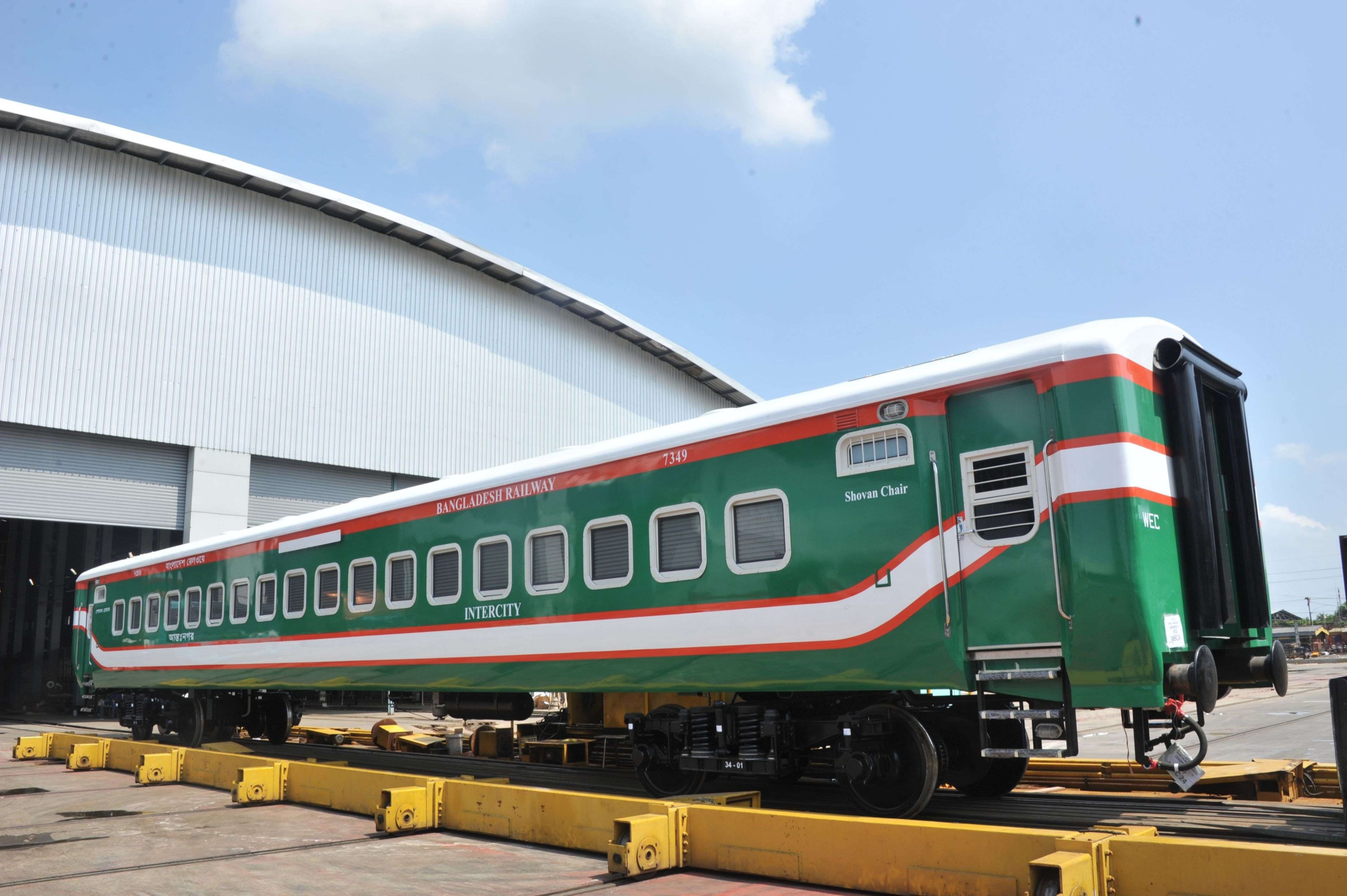 Salah satu gerbong kereta api buatan PT INKA yang diekspor ke sejumlah negara. (Foto: dok. PT INKA)