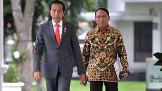 Zainudin Amali sudah pamit ke Presiden Jokowi dan Wapres Ma'ruf Amin untuk mundur dari jabatan Menpora. (Foto: Twitter)