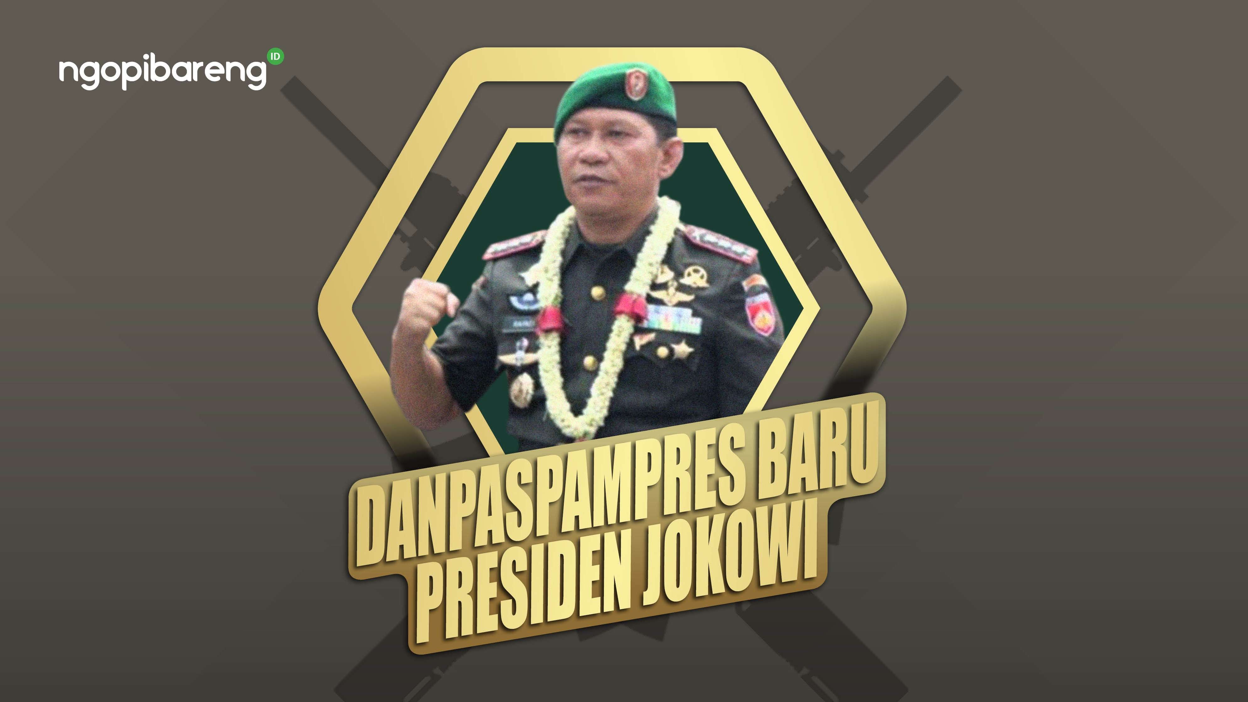 Danpaspampres Brigjen TNI Rafael Granada Baay menggantikan Marsda TNI Wahyu Hidayat. (Ilustrasi: Fa Vidhi/Ngopibareng.id)