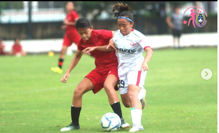 Timnas Garuda Pertiwi menjalani pertandingan uji coba menjelang babak kualifikasi Piala AFC U-20 Women's Asian Cup 2023 di Vietnam. (Foto: ASBWI)
