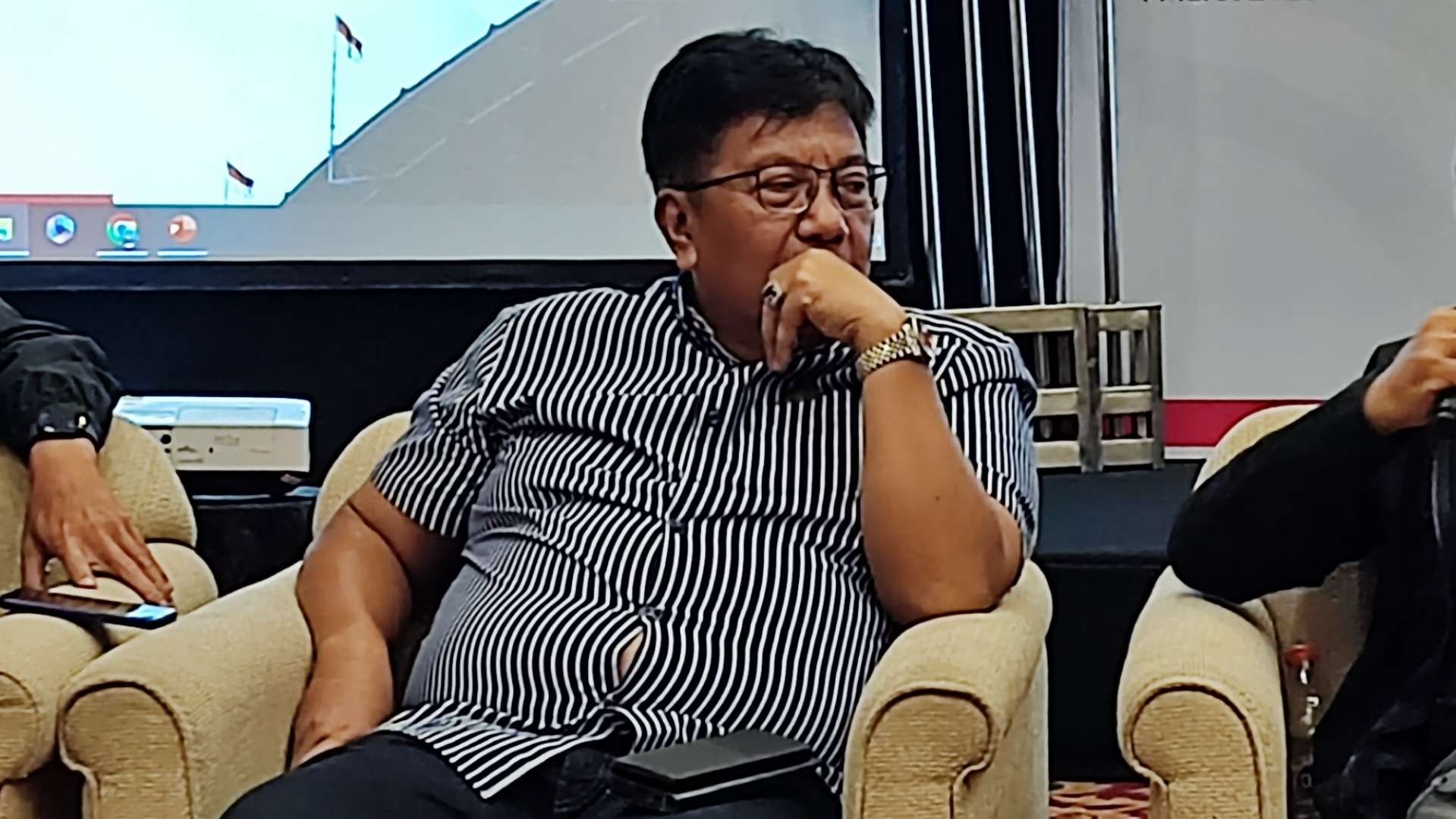 Presiden Tim Persiba Balikpapan, Gede Widiade. (Foto: Fariz Yarbo/Ngopibareng.id)