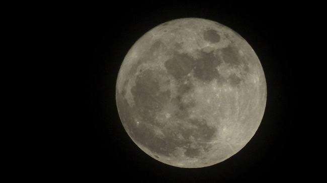 Ilustrasi bulan purnama di bulan Maret disebut worm moon. (Foto: NASA)