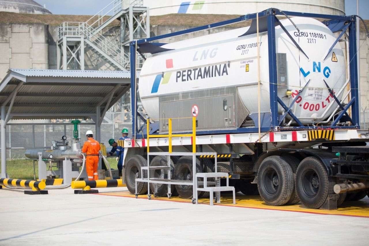 PT Pertagas Niaga berkomitmen untuk memenuhi kebutuban stok LNG untuk PLTG Sambera. (Foto: PT Pertagas Niaga)
