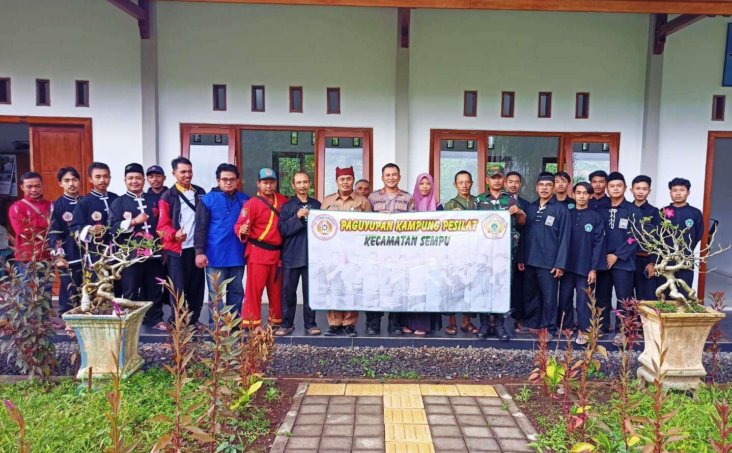 Para perwakilan perguruan silat tergabung dalam Kampung Pesilat. (Foto: Istimewa)