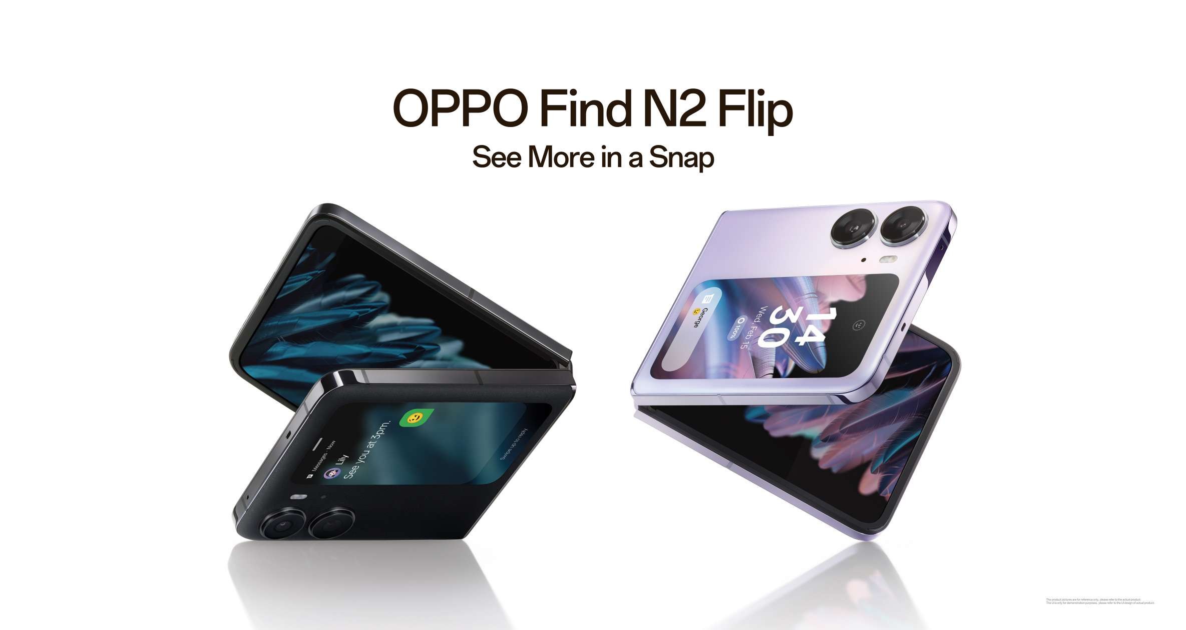 Desain terbaru smartphone lipat OPPO yang akan segera di pasarkan di Indonesia. (Foto: OPPO Indonesia)