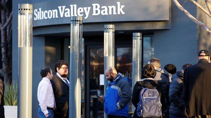 Silicon Valley Bank, salah satu dari tiga bank Amerika yang bangkrut. (Foto: AFP)