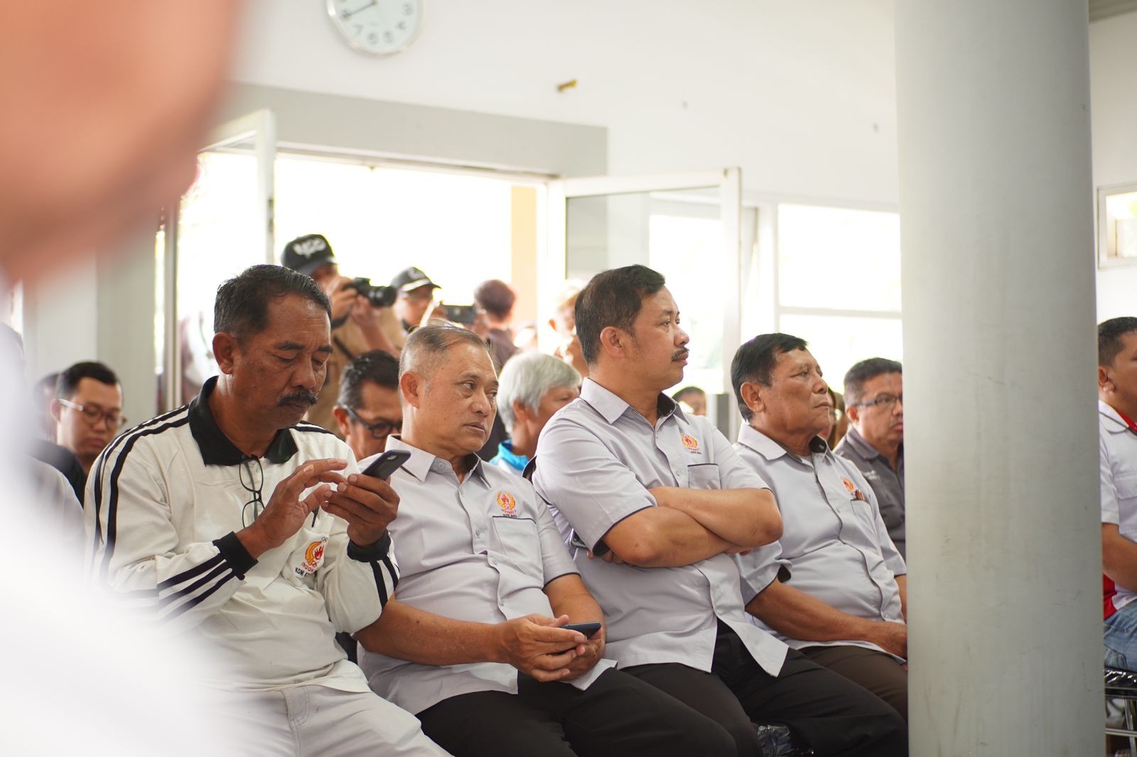 Perwakilan tiap Cabang Olahraga (Cabor) saat menghadiri rapat koordinasi persiapan Porprov VIII Jawa Timur di Kantor KONI Kota Batu (Foto: Diskominfo Kota Batu)