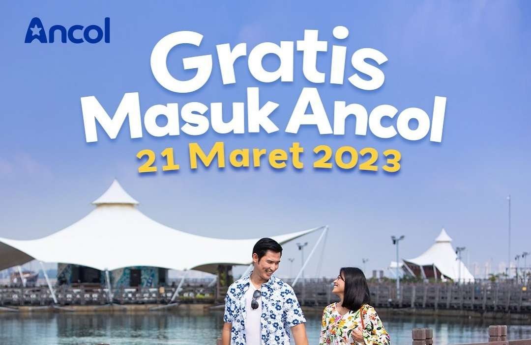 Promosi masuk Ancol gratis, Selasa 21 Maret 2023. (Foto: Instagram @ancoltamanimpian)