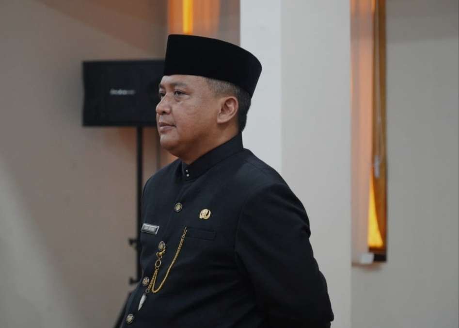 Ludfi Ariyono dilantik jadi Kepala Dinas Pendidikan Mojokerto, Jawa Timur. (Foto: Istimewa)