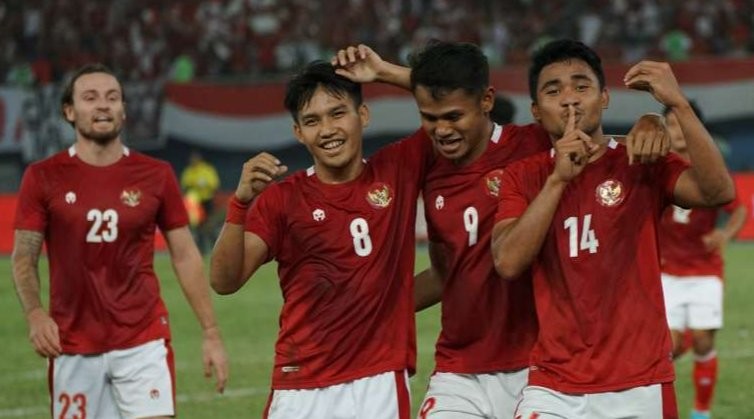 Babak pertama, Timnas Indonesia unggul 3-0 atas Burundi