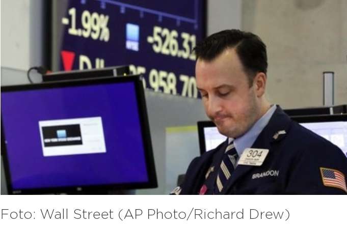 Kondisi Wall Street mencemaskan. (Foto: ap)