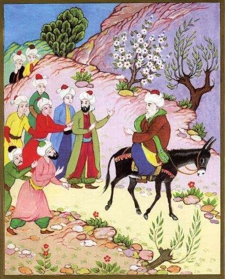Sufi mistik, ilustrasi humor sufi.