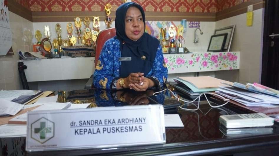 Kepala Puskesmas Gayaman dr Sandra Eka Ardhiany (Foto: Deni Lukmantara/Ngopibareng.id)