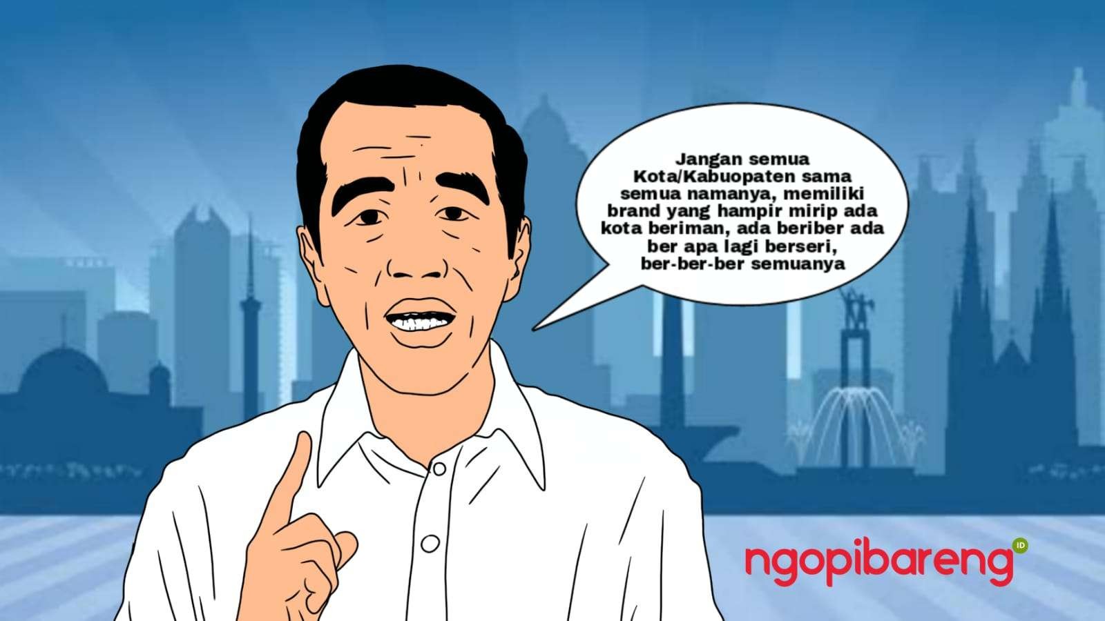 Presiden Joko Widodo atau Jokowi. (Grafis: Vidhi/Ngopibareng.id)