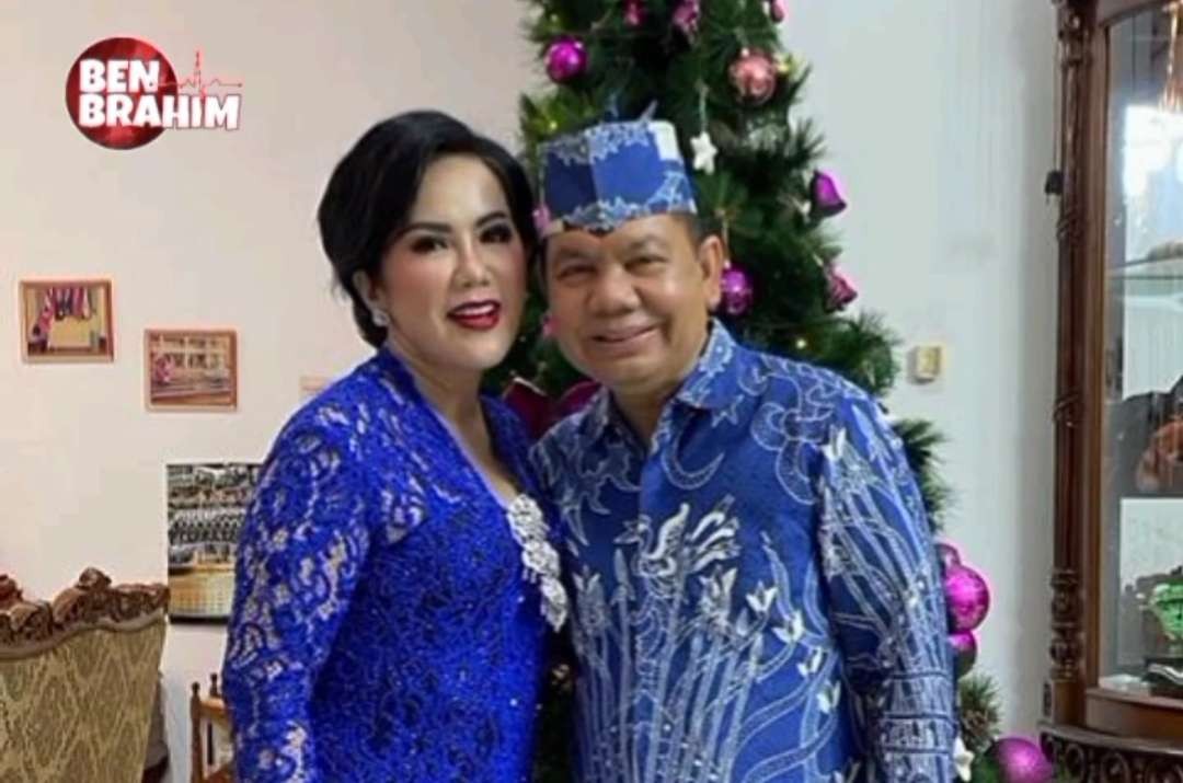 Pasangan Bupati Kapuas, Ben Brahim S Bahat (BBSB) dan istrinya, Ary Egahni. (Foto: Instagram @benbrahimsbahat_)