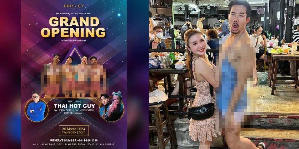 Konsep bar Thai Hot Gay dilarang di Malaysia. (Foto: Facebook)