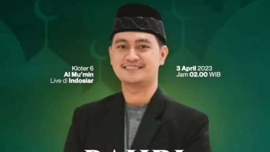 Bahri mewakili Lumajang, Jawa Timur, dalam ajang pencarian bakat dai AKSI Indosiar. (Foto: Istimewa)