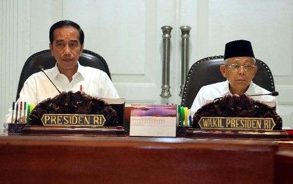 Presiden Jokowi dan Wakil Presiden (Wapres) Ma'ruf Amin akan menerima THR. (Foto: Setpres)