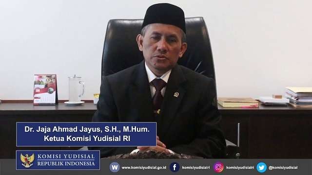 Mantan Ketua Komisi Yudisial, Jaja Ahmad Jayus dibacok di rumahnya. (Foto: Dokumentasi KY)