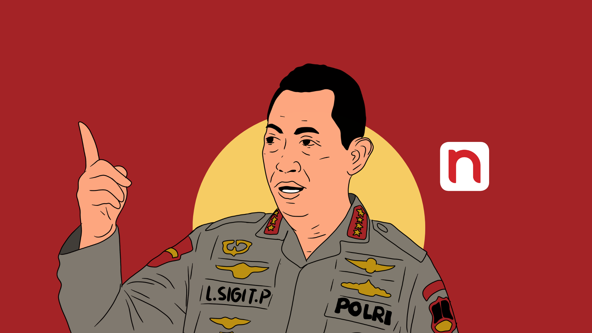 Kapolri Jenderal Listyo Sigit Prabowo melakukan rotasi terhadap jajarannya. (Ilustrasi: Fa-Vidhhi/Ngopibareng.id)
