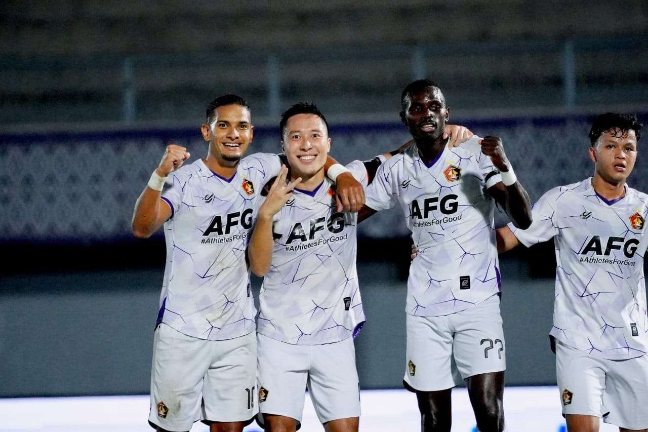 Laju trend positif Persik Kediri tak terbendung, di laga pekan ke 8 tim asuhan Divaldo Alves berhasil menang di kandang tim  lawan Persita Tangerang 1-3 (Foto: Media Officer )