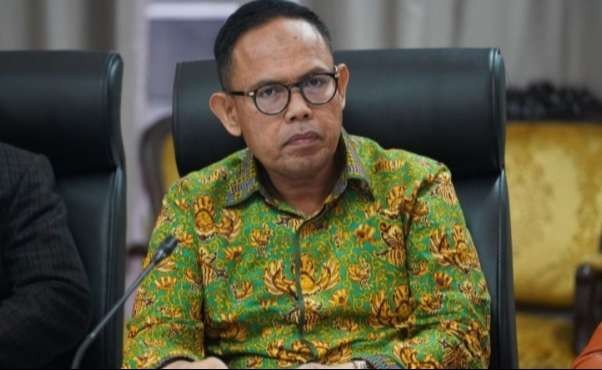 Anggota Komisi IV DPRI Andi Akmal  Pasluddin menyayangkan inpor betas di daat panen raya  ( fotoo: koleksi pribadi)