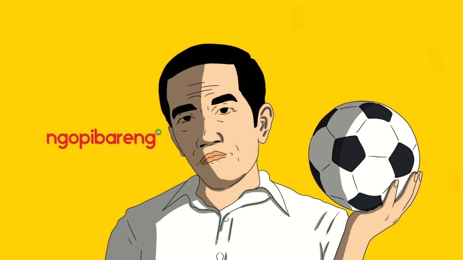 Presiden Jokowi dibuat pusing soal pembatalan Indonesia sebagai tuan rumah Piala Dunia U-20 2023. (Ilustrasi: Fa Vidhi/Ngopibareng.id)