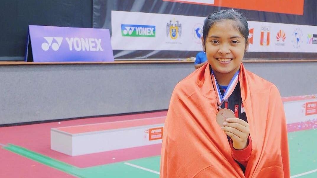 Tinggal putri Indonesia, Gregoria Mariska Tunjung, berada di posisi ke-12 dunia. (Foto: Instagram @gregoriamrska)