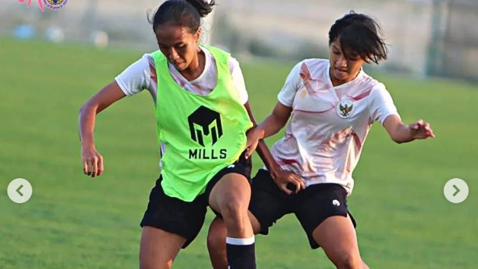 Timnas Sepakbola Wanita berangkat ke Libanon untuk mengikuti babak pertama Kualifikasi Olimpiade Paris 2024. Timnas Garuda Pertiwi turun di Grup F. (Foto: Asbwi)