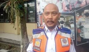 Kepala Dishub Kota Malang, Widjaja Saleh Putra saat berada di Mapolresta Malang Kota (Foto: Lalu Theo/Ngopibareng.id)