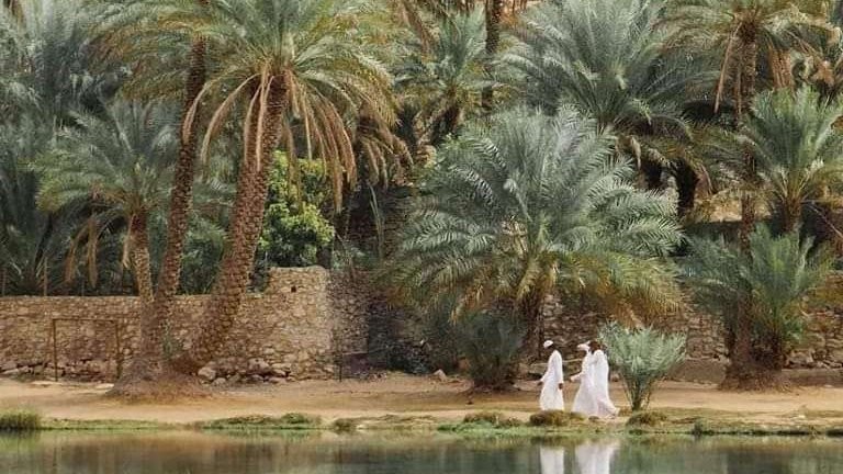 Wadi bin Khalid, di Oman yang indah. (Foto: ilustrasi)